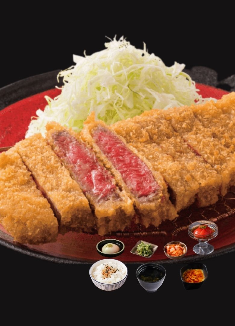 元祖厚炸和牛定食