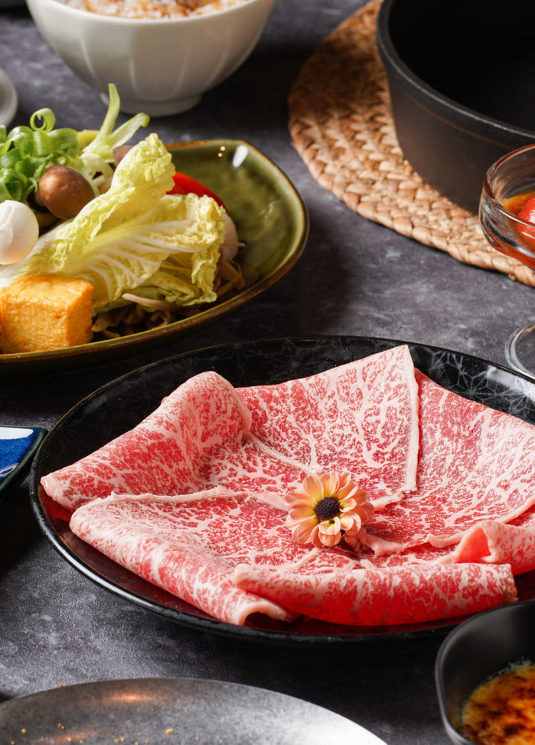 日本霜降和牛壽喜燒
