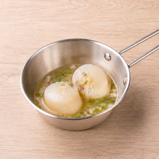 Sake-Grilled Scallops