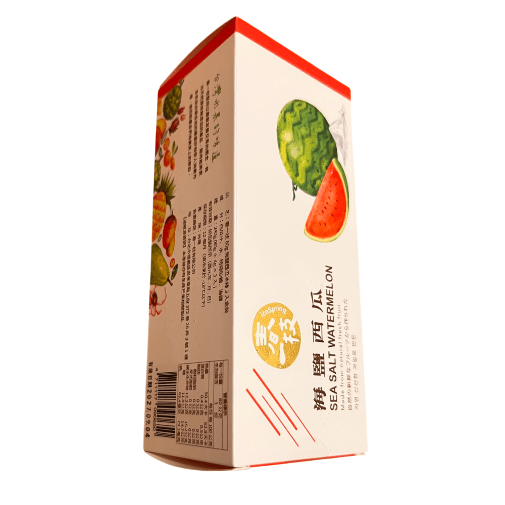 一枝春｜海鹽西瓜冰棒3入盒裝