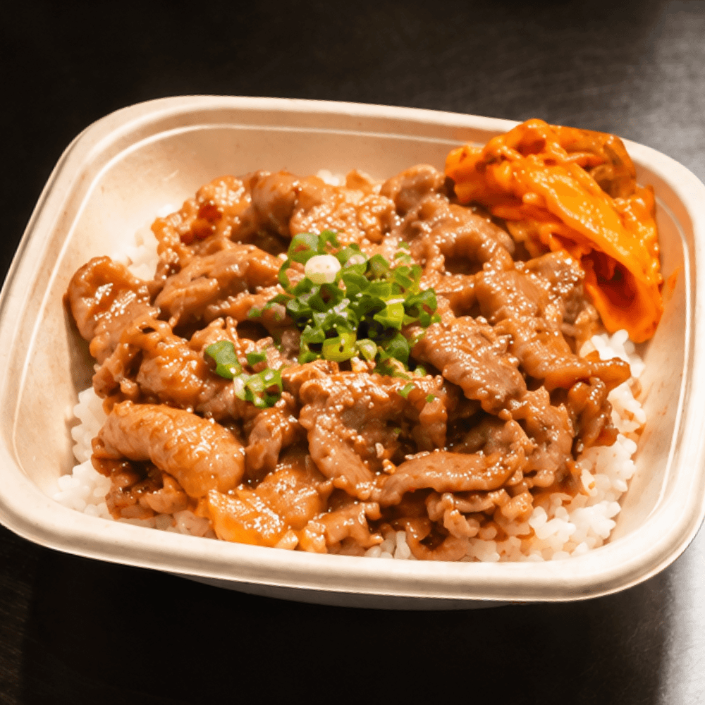 豚丼自由配