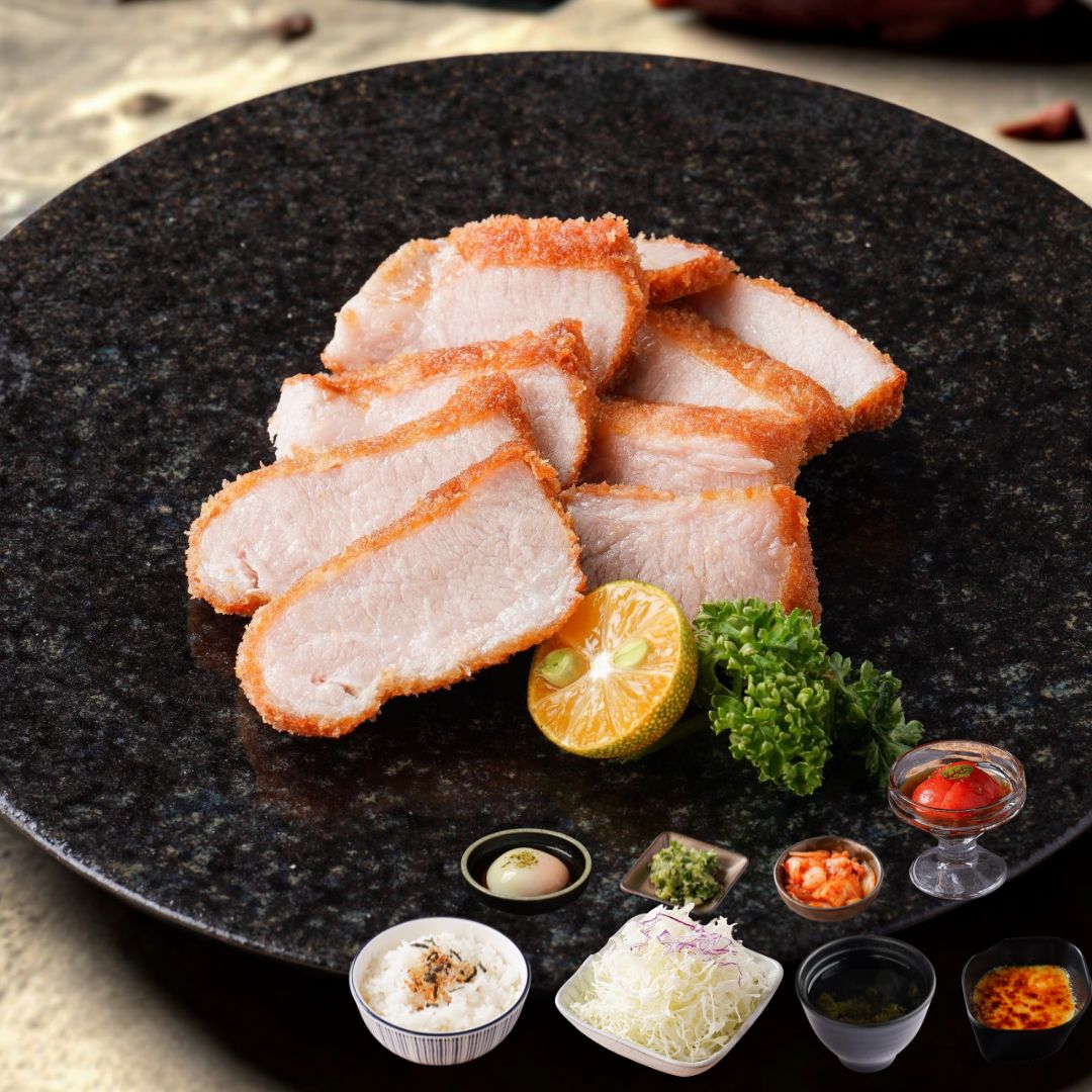 黃金松阪豬排定食 (小)