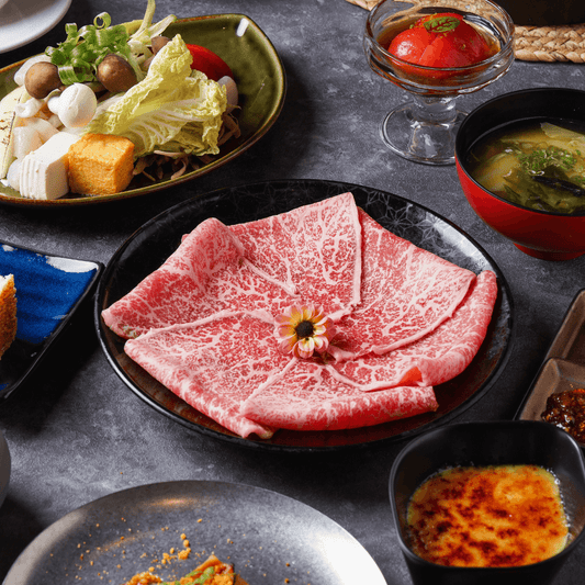 日本霜降和牛壽喜燒御膳 (中)