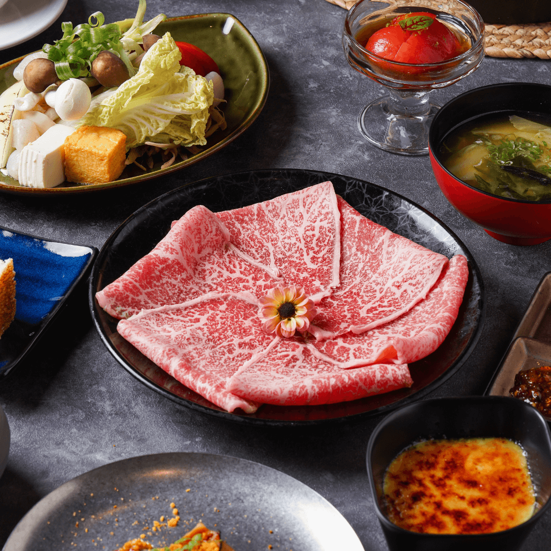 日本霜降和牛壽喜燒御膳 (大)