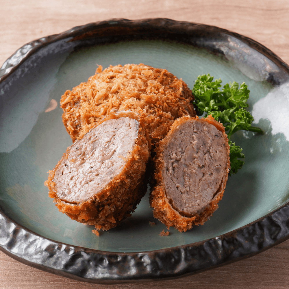 厚炸和牛漢堡排