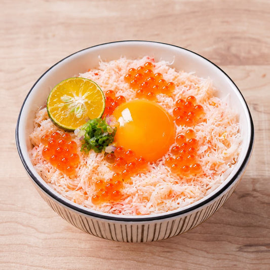 松葉蟹肉丼