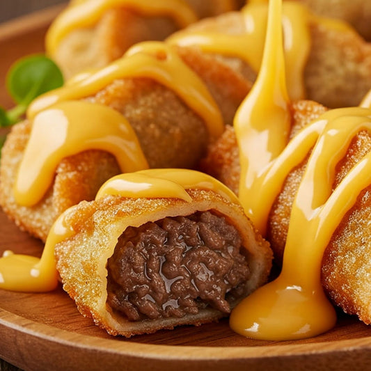 Cheese Beef Fried Dumplings (5p)