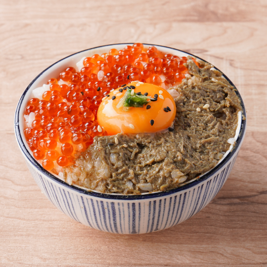 Crab Miso Rice with Salmon Roe