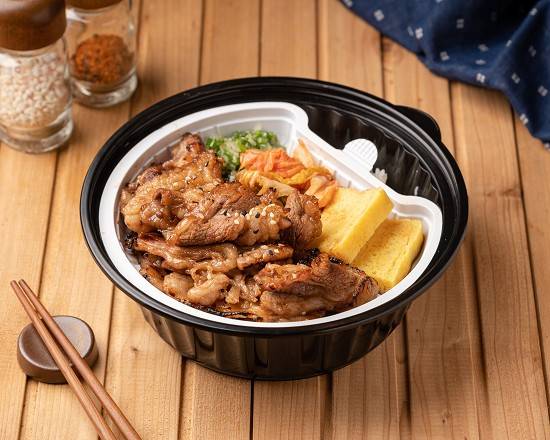 醬燒牛五花溫玉丼