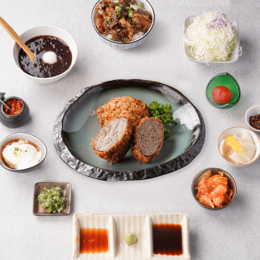 厚炸和牛漢堡排