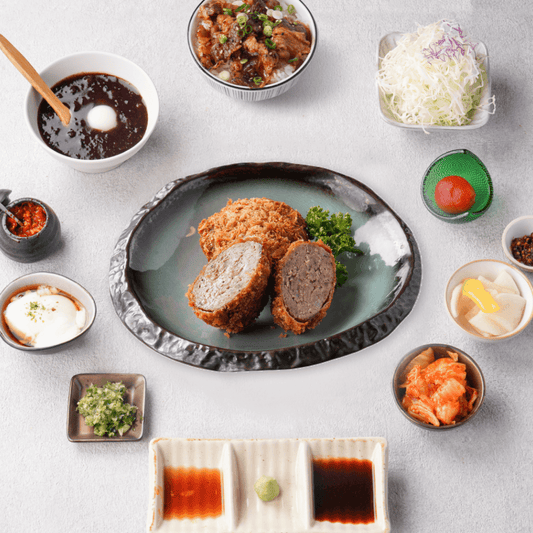 厚炸和牛漢堡排