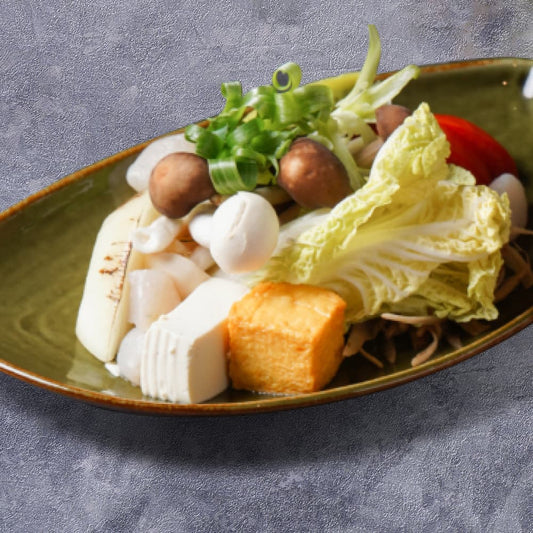 野菜盛合,手工麵