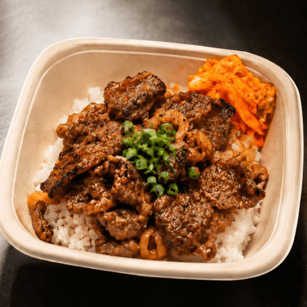 牛丼自由配